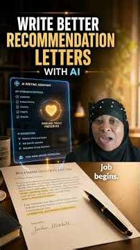 Use AI to Write Recommendation Letters Without Losing the Personal Touch