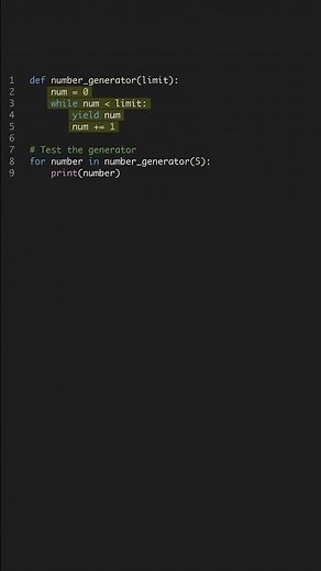 Master Python Generators in 1 Minute - Easy Guide #shorts