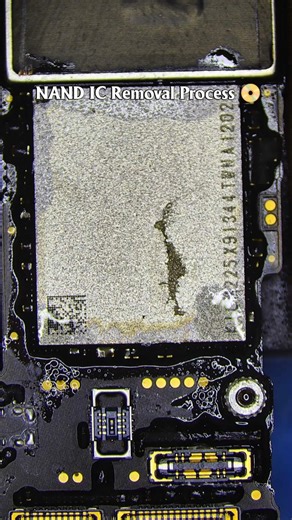 POV: Your iPhone’s memory chip is getting replaced 🤙 #iPhoneRepair #repair #iPhone