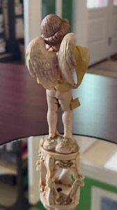 Vintage Fontanini Depose Italy Cherub Angel Figurine – 6" Violin Player on Pedestal (1970s–1980s) - Etsy