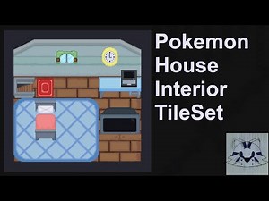 [Speed Pixel Paint #4] Pokemon House Interior TileSet ( Read Description / Leer Descripción )