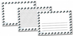 Computer Landscape Page Borders