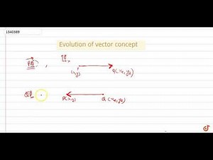 Evolution of vector concept