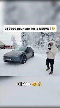 The UNBEATABLE price of a BRAND NEW TESLA! 😱 #automobile #auto
