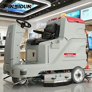 [Hot Item] Psd-Xj9600 Ride-on Large-Area Industrial Commercial Floor Cleaning Machine Electric Sweeepr Floor Scrubber