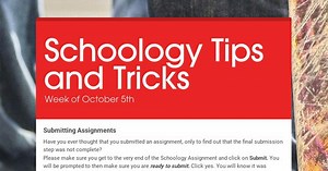 Schoology Tips and Tricks