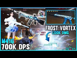 ONCE HUMAN M416 BEST BUILD MELTING BOSSES MOST HIT 300K TO 700K FROST VORTEX SILENT ANABASIS BUILD