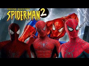 The Spider-Trio Plays Spider-Man 2 Enter Electro (SUPERCUT)