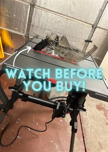 Watch My honest review of this table saw! on Amazon Live