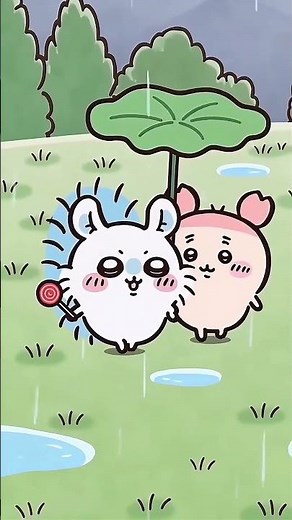 Chiikawa モモンガがまたちいかわをいじめてるよ Momonga is bullying Chiikawa again