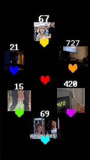 The 6 or 7 Human Souls #undertale #deltarune #gaming