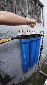 DIY Home Clean Water Filter & Softener System