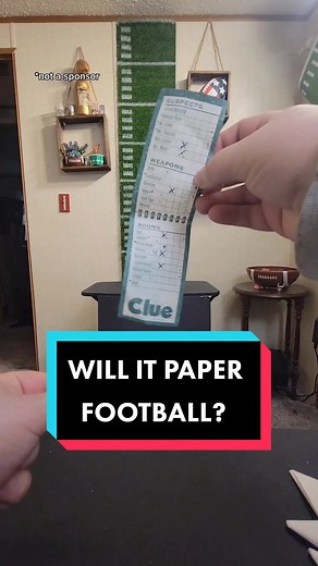 Will it Paper Football?