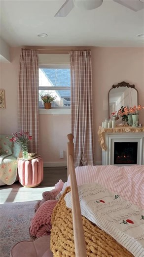 Bonnie Barton on Instagram: "This is your sign to enter @twopagescurtains Curtain Glow Up Challenge! I will never get over what an upgrade TWOPAGES custom curtains are! 🫶🏻 Win up to $10,000 by sharing your space and how it is transformed with TWOPAGES curtains. To enter, simply share on socials your before and after of your space upgraded with TWOPAGES curtains between now and March 31st, 2026. Winners are chosen based on number of likes on your post. 💕🌷. Good luck friends and be sure to sho