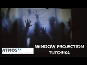 Window Projection Tutorial Using the AtmosFX Digital Decorating Kit - Dancing Skeletons