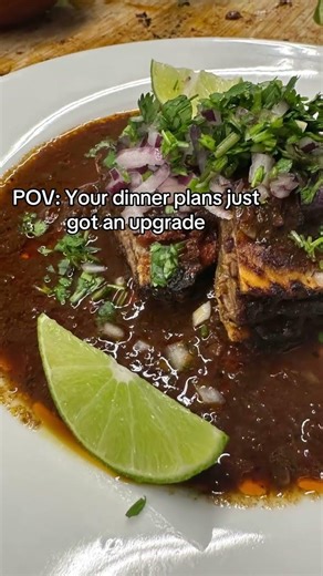 POV: your dinner plans just got an upgrade