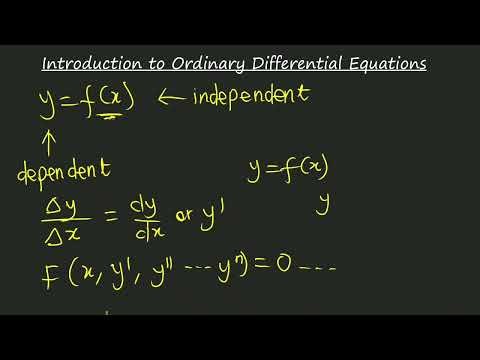 Introduction to Ordinary Differential Equations