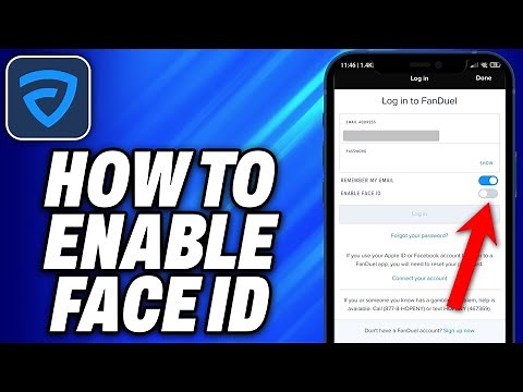 How To Enable Face ID On Fanduel - Easy Fix