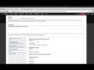 141. Creating our basic blog entry content type (a Drupal how-to)