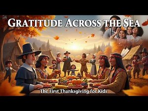 The First Thanksgiving Story for Kids | Animated Thanksgiving Story
