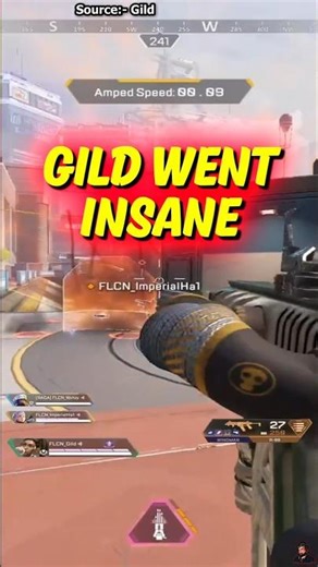 Gild WENT INSANE in the Endgame. #apexlegends #shorts