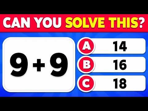 Can You Pass This Maths Quiz? | The Ultimate Mental Maths Challenge