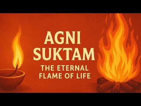 Agni Suktam | Powerful Vedic Hymn to Agni Dev | Rigveda Mantra for Energy & Prosperity