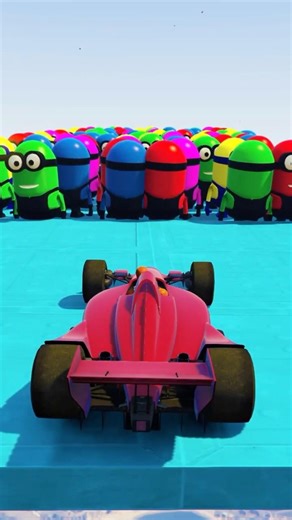 Minions vs Spider-Man Epic Race #shorts #SpiderMan #challenge