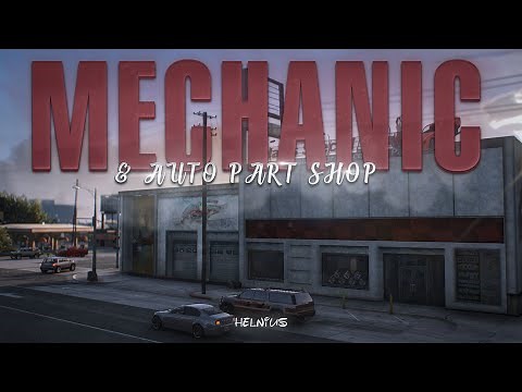 Mechanic & Car Part Shop - FiveM MLO
