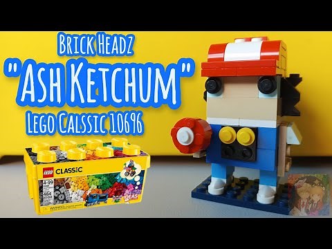LEGO Classic 10696 "ASH KETCHUM" - Instructions on how to build.