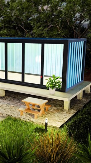 3D Container House #modelling #visualization #architecture #archviz #architecturedesign #3ddesign