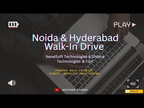 Noida Freshers Walk-In Jobs | Freshers Hiring | Multiple IT Companies Hiring