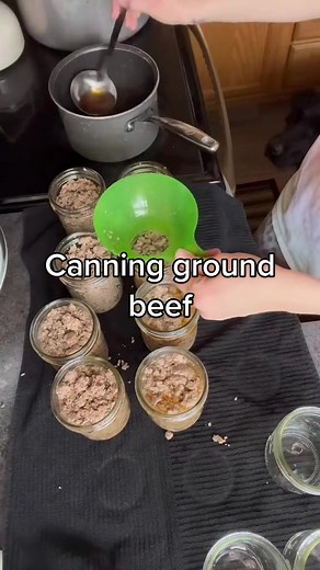 Pressure Canning Ground Beef for Food Preservation