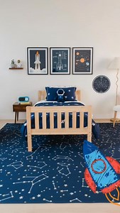 Every great adventure starts with a good night’s sleep. 🌙 The Maxtrix Twin Starter Bed is strong, stylish, and designed to grow as your little dreamer does- ready for years of stories, sleep, and imagination. Shop the bed that grows with them! Link in bio! #mymaxtrix #kidsroom #kidsroominspo #boysroom | Maxtrix Kids Furniture