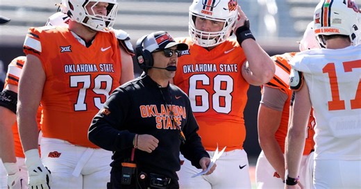 Everything Oklahoma State head coach Eric Morris said after the spring game