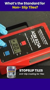 How safe are your tiles? Let’s talk about standards. Not all tiles provide the same level of slip resistance. This is measured by the Coefficient of Friction (COF)—a key standard that indicates how likely a surface is to cause slipping. Smooth tiles, although visually appealing, often fall short of the recommended safety threshold and may need an anti-slip solution to prevent accidents. A practical and cost-effective option is an anti-slip coating, which enhances traction without changing the lo