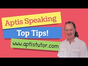 Aptis ESOL Speaking Practice Test Tips / Trucos para el Aptis Speaking
