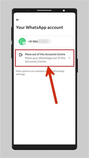 Instagram se whatsapp ko disconnect kaise kare | How to remove whatsapp from instagram #shorts