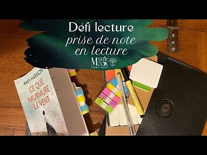 Lecture active : comment je prends des notes ?