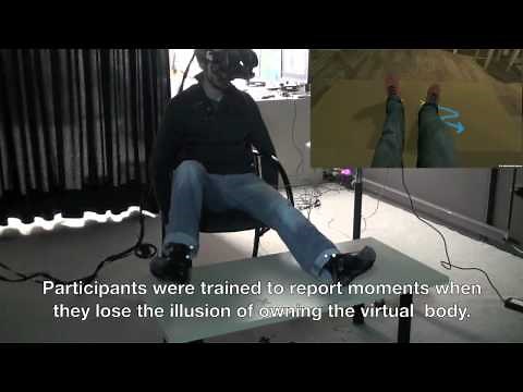 Virtual Body Ownership Illusion - Comparing Visual-Tactile and Visual-Motor Stimulation