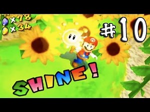 Let's Play Super Mario Sunshine! Ep. 10: *Sunflower Fields Forever*