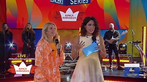 Catching up with Ellie Goulding live on 'GMA'