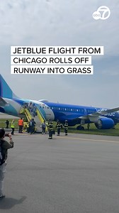 A JetBlue flight landing at Boston’s Logan International Airport rolled off the runway and into the grass. No one on JetBlue flight 312 was injured, but the runway remained closed Thursday afternoon and a ground stop on all flights was in effect. https://abc7news.com/16733019/ | ABC7 News