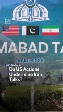 Do US Actions Undermine Iran Talks?