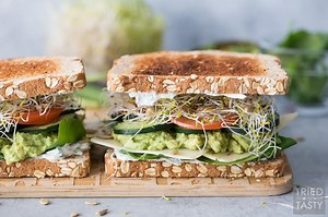 The Ultimate Veggie Sandwich   Video