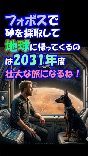 フォボス探査機「MMX」の今 #ai #JAXA
