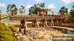 Thomas & The Magic Railroad - Really Useful Engine (With More Characters & SFX!) on Make a GIF