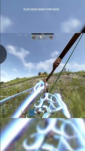 Soloing the server with just a bow in Rust!! #rusthack #rust #rustgame #rustcheat #rusttrolling