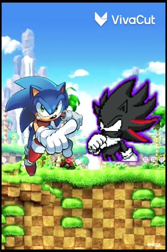 Archie sonic vs shadic (who Is stronger) #edits