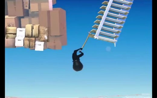 Getting Over It 打破世界纪录59秒的大佬出现了！